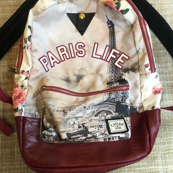 Paris Life Cayler & Sons backpack - Picture 2 of 8